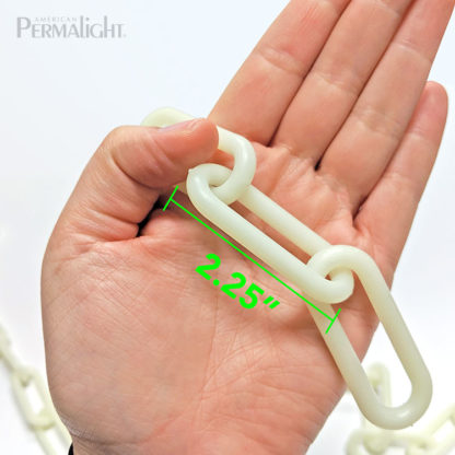 Photoluminescent Plastic Chain (Sold by the Yard) – American PERMALIGHT®